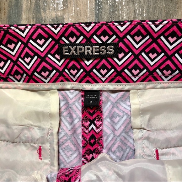 EXPRESS | Patterned Chinos - Picture 3 of 5